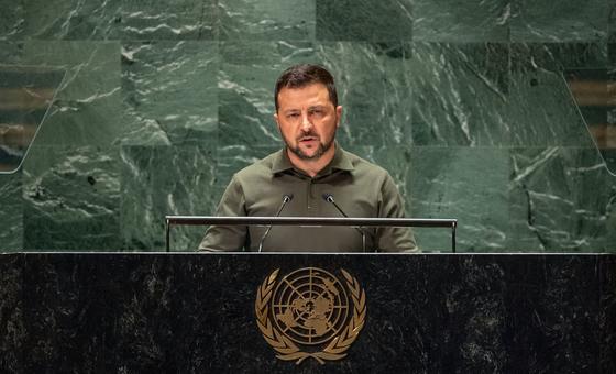 Russia’s weaponization of food and energy impacts all countries, Zelenskyy tells UN Assembly